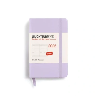 Afbeelding van Leuchtturm1917 Weekly Planner A7 Mini 12 maanden 2025 Softcover Lilac