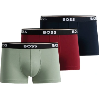 Afbeelding van BOSS Trunk Power 3 PACK Onderbroeken, Heren, Maat: Small, Patterned