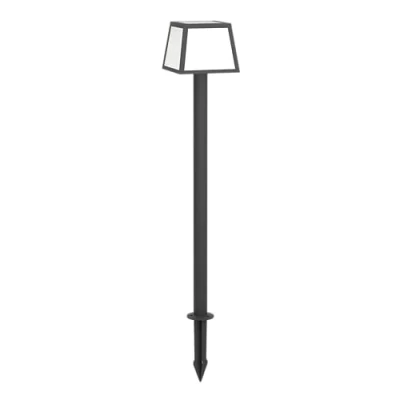 Afbeelding van EGLO Altilia Solar Priklamp Buiten LED 106 cm Zwart/Wit