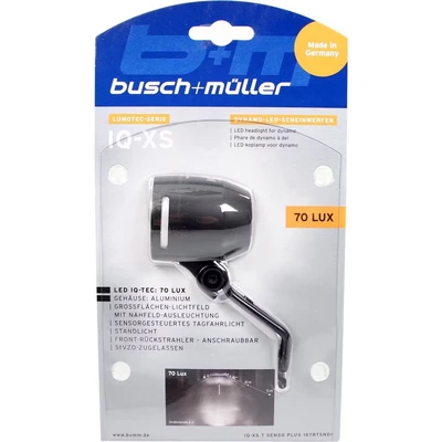 Afbeelding van B+M kopl Lumotec IQ XS dynamo zw