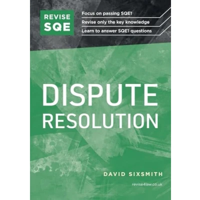 Afbeelding van Revise SQE Dispute Resolution: SQE1 Revision Guide 2nd ed