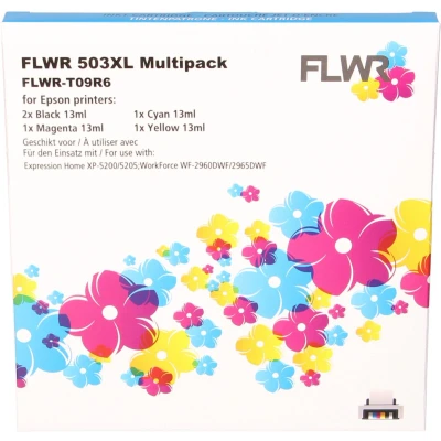 Afbeelding van FLWR Epson 503XL Multipack zwart en kleur cartridge