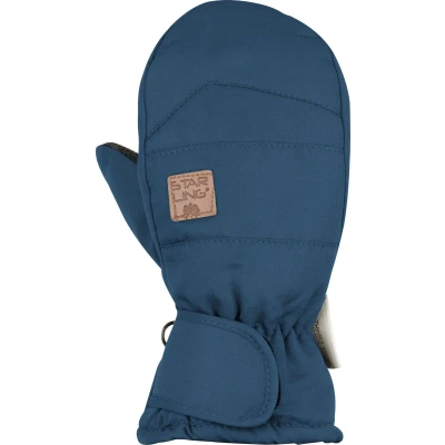 Afbeelding van Starling Skiwanten Taslan Jr Rory Blauw/Zwart 5/140