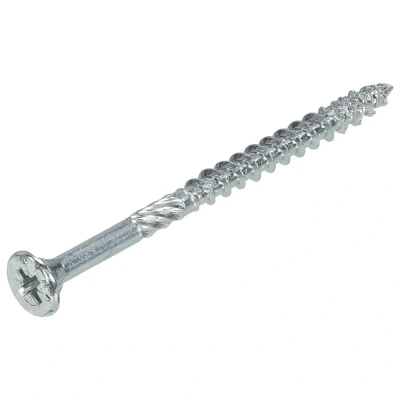 Afbeelding van Dynaplus Spaanplaatschroeven 4.5x60/35mm Verzinkt PZ2 (200 Stuks)