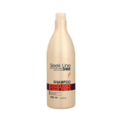 Afbeelding van STAPIZ Sleek Line Shampoo met zijde Repair, per stuk verpakt (1 x 1000 ml)