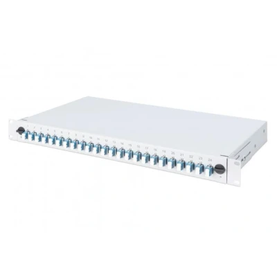 Afbeelding van Digitus DN 96332/9 LC 1stuk(s) Grijs glasvezeladapter