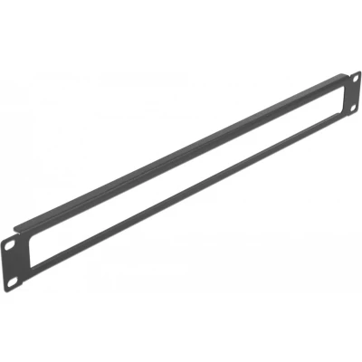 Afbeelding van Delock 19″ netwerk kast paneel met opening 1 U zwart