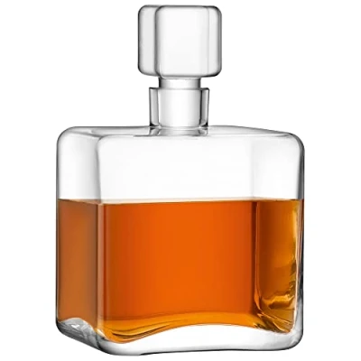 Afbeelding van L.S.A. Cask Whisky Karaf Vierkant 1 liter Transparent / Glass