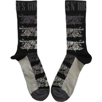 Afbeelding van Guns N&#039; Roses Monochrome Pistols Sokken EU 40 45 Zwart
