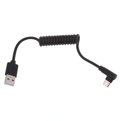 Afbeelding van LIUANDS USB C Kabel Snel Opladen 60W Opgerolde naar Koord voor Auto Oplaadkabel Data Cord