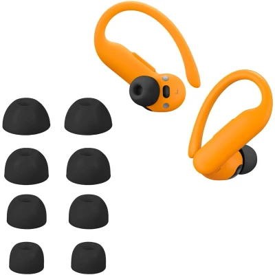 Afbeelding van kwmobile 8x Reserve covers voor oordopjes geschikt Beats Powerbeats Pro 2 4 maten Silicone dopjes in ear headphones
