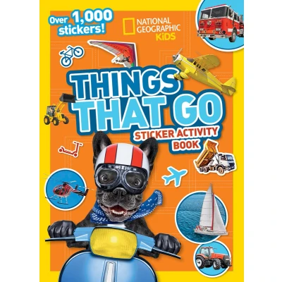 Afbeelding van Things That Go Sticker Activity Book