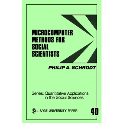 Afbeelding van Quantitative Applications in the Social Sciences Microcomputer Methods for Scientists