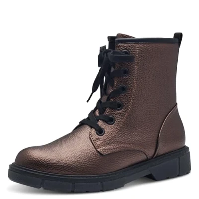 Afbeelding van MARCO TOZZI Dameslaars Flat 2 25282 41, Brons, 41 EU
