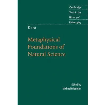 Afbeelding van Kant: Metaphysical Foundations of Natural Science