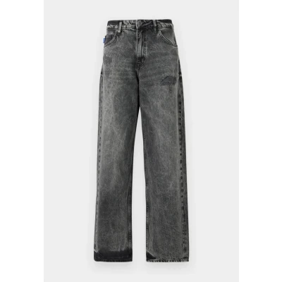 Afbeelding van HUGO LENI Relaxed fit jeans, Dames, Maat: 25x32, Black