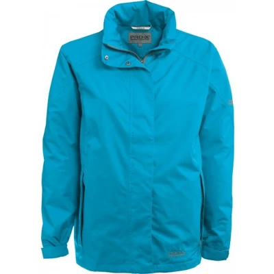 Afbeelding van Pro x Elements Outdoorjas Carrie Dames Polyester Lichtblauw Mt 48
