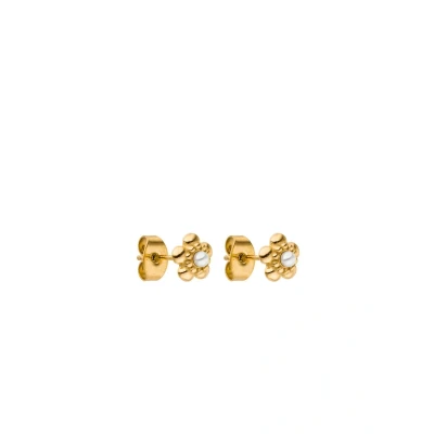 Afbeelding van Purelei Shiny Bloom Oorbellen, Dames, Maat: One Size, Goldfarben