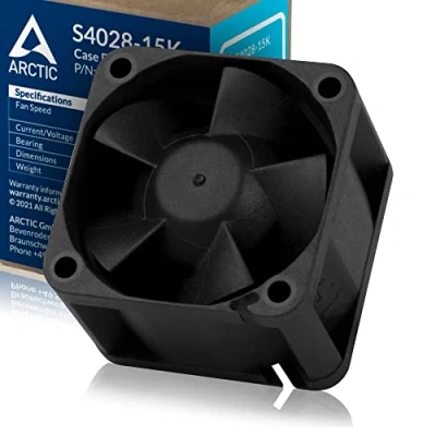 Afbeelding van ARCTIC S4028 15K Computer behuizing Ventilator 4 cm Zwart 1 stuk(s)