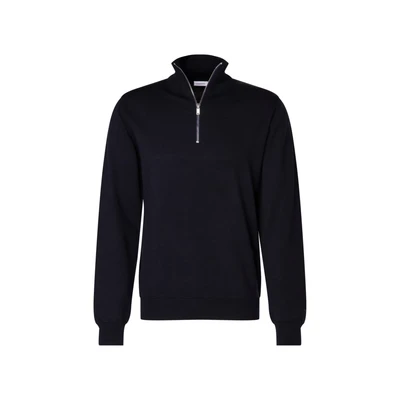Afbeelding van Seidensticker Regular Trui, Heren, Maat: Medium, Dark blue