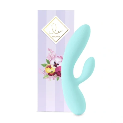 Afbeelding van FEELZTOYS LEA Rabbit Vibrator Ocean Blue GRATIS TOY bij iedere bestelling v.a. 40,
