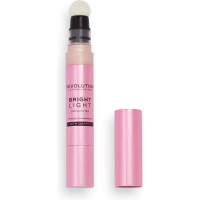Afbeelding van Makeup Revolution Bright Light Highlighter Highlighter, Dames, Maat: 3 ml, Gold