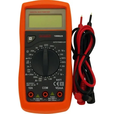 Afbeelding van Skand multimeter 600v 10a digitaal Deltafix