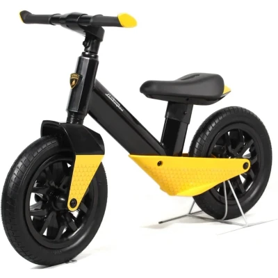 Afbeelding van Lamborghini Loopfiets Voor Kinderen 12&quot; Geel
