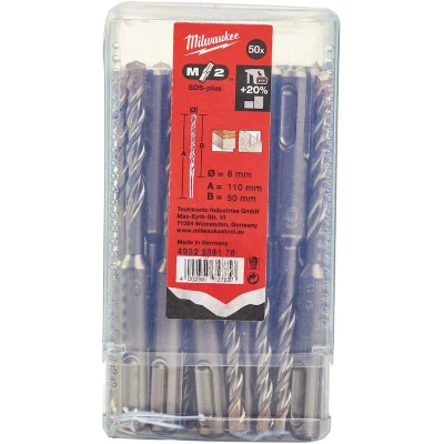 Afbeelding van Sds Plus Hamerboor M/2 6 X 110 Mm (50 Stuks)