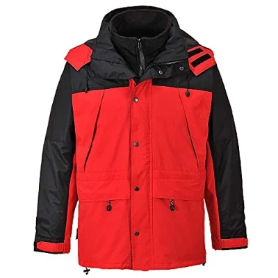 Afbeelding van Portwest S532 Orkney 3 in 1 Ademend Jack, Rood, Grootte S