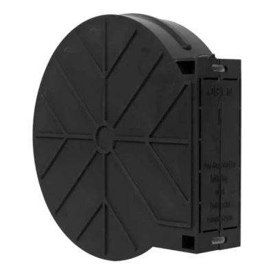 Afbeelding van Schellenberg 53900 muurkast MAXI voor inlaatwikkelaars, inbouw, inpoetsen in metselwerk, PVC, gatafstand 10,5 cm
