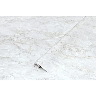 Afbeelding van d c fix® Plakfolie marmer goud meubelfolie decoratiefolie designfolie behang zelfklevende folie design renovatie upcycling meubels keuken kast deur cortes 45 cm x 2 m