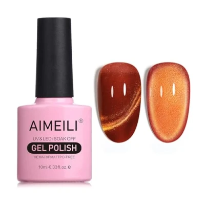 Afbeelding van AIMEILI Hema Free Cat Eye Gel Nagellak UV LED Gellack Soak Off Vegan Cruelty Polish 10ml (730)