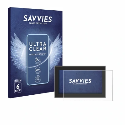 Afbeelding van Savvies Screenprotector voor Citroen C5 aircross (2019) Folie Beschermfolie transparant (6 Stuks)