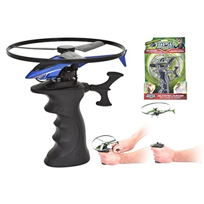 Afbeelding van Kandytoys Spy Mission Helikopter Launcher Toy 3 kleuren, 1 kleur willekeurig verzonden