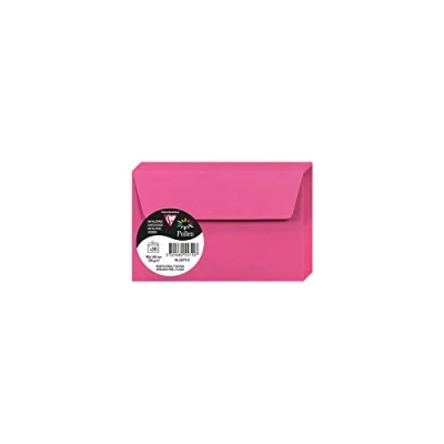 Afbeelding van Clairefontaine Ref 5571C Stuifmeel zelfklevende enveloppen (Pack van 20) 90 x 140mm formaat, 120gsm papier, printercompatibel, zuurvrij, strip voor gemakkelijke afdichting