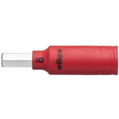 Afbeelding van Wiha 43113 Inbus Dopsleutelinzetstuk 8 mm 1 stuks 1/4 (6.3 mm)