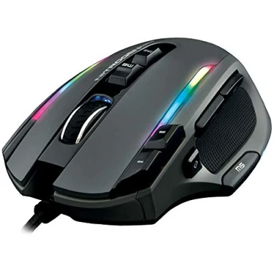 Afbeelding van The G Lab Kult Nitrogen CORE RGB Gaming Mouse 10000 DPI Software Grey