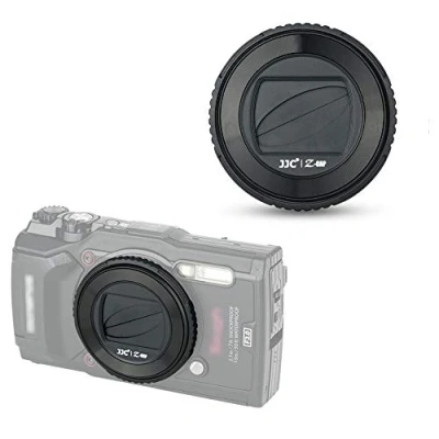 Afbeelding van JJC Lensdop voor Olympus TG 6 5 4 3 2 1 camera vervangt LB T01 lensbescherming