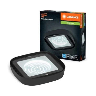 Afbeelding van LEDVANCE Highbay Ufo 4058075843400 LED halverlichting 80 W Zwart