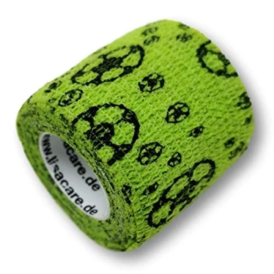 Afbeelding van LisaCare, samenhangend verband, fixatieverband, zelfklevend, elastisch, 5 cm breed, voor mens en dier, sport rijden