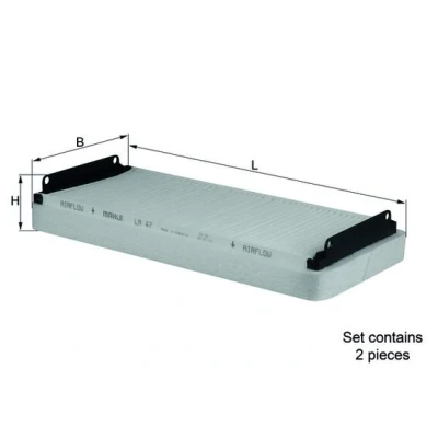Afbeelding van Knecht Interieurfilter LA 47/S