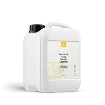 Afbeelding van eco:fy Geurverwijderaar, spray, geurneutralisator, geurabsorberend, textielverfrisser, verwijdert vastzittende geurtjes, vezeldiep, 2,5 liter, transparant