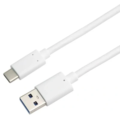 Afbeelding van PremiumCord USB C naar 3.0 aansluitkabel 3m, SuperSpeed ​​​​​​​ datakabel tot 10 Gbit/S, aansluiting 3 A, 3.1 generatie 2 type stekker, kleur wit, lengte m