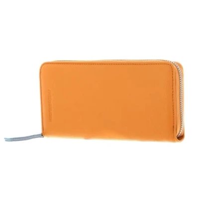 Afbeelding van FREDsBRUDER Leren Portemonnee Nastally Big Wallet Melon Oranje