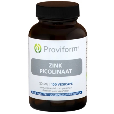 Afbeelding van Proviform Zink Picolinaat 30mg, 100 Veg. capsules