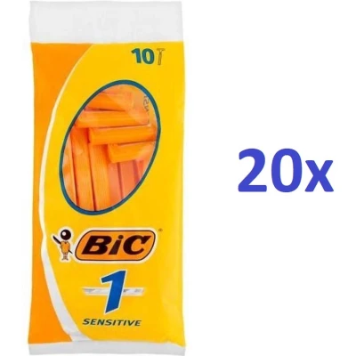 Afbeelding van Bic 1 Sensitive Man Wegwerpscheermesjes 20x10st