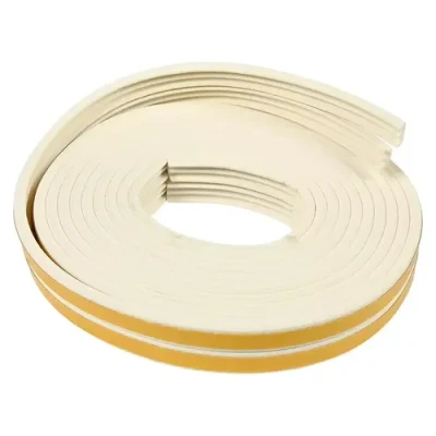 Afbeelding van Benson Tochtstrip rubber E profiel 2 x 3 m wit