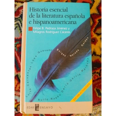 Afbeelding van Historia esencial de la literatura española e hispanoamericana