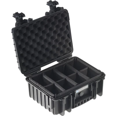 Afbeelding van B&amp;W Type 3000 Black Divider universele koffer